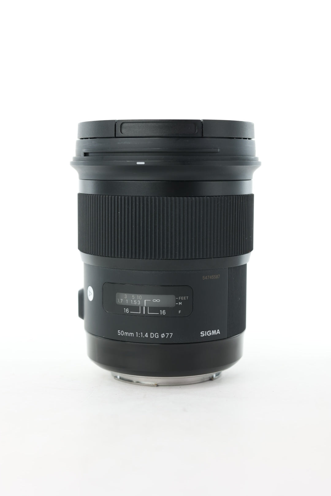 Sigma 50/1.4C/45587 50mm f/1.4 DG HSM ART Lens F/Canon, Used