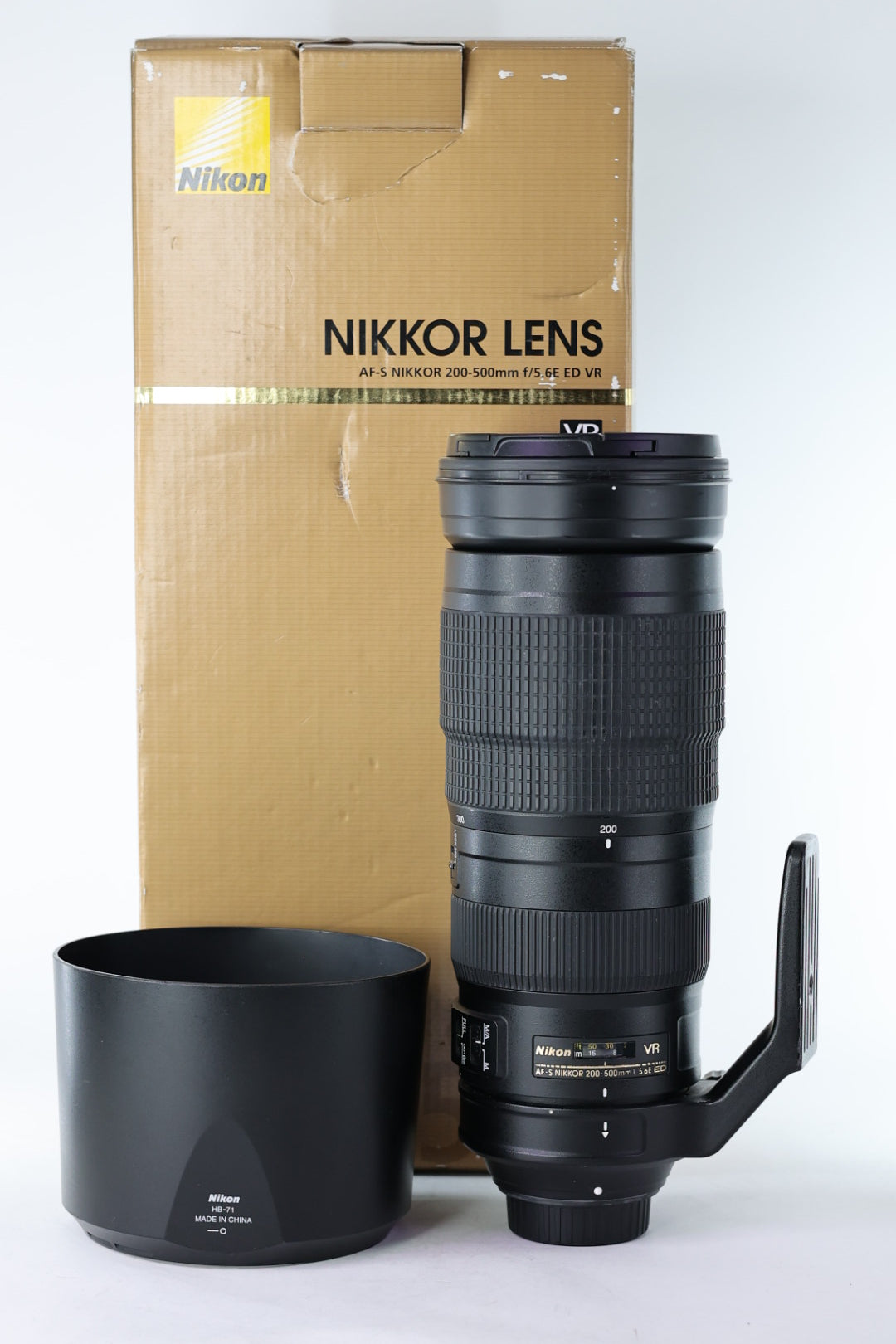 Nikon AFS200500/5.6EEDVR/42615 AF-S Nikkor 200-500mm f/5.6E ED VR, Used