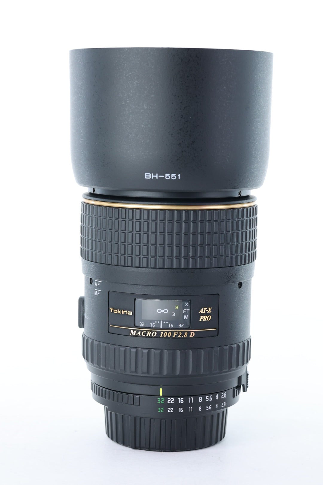 Tokina 100/2.8N/92617 100mm f/2.8D AT-X Pro Macro F/Nikon, Used