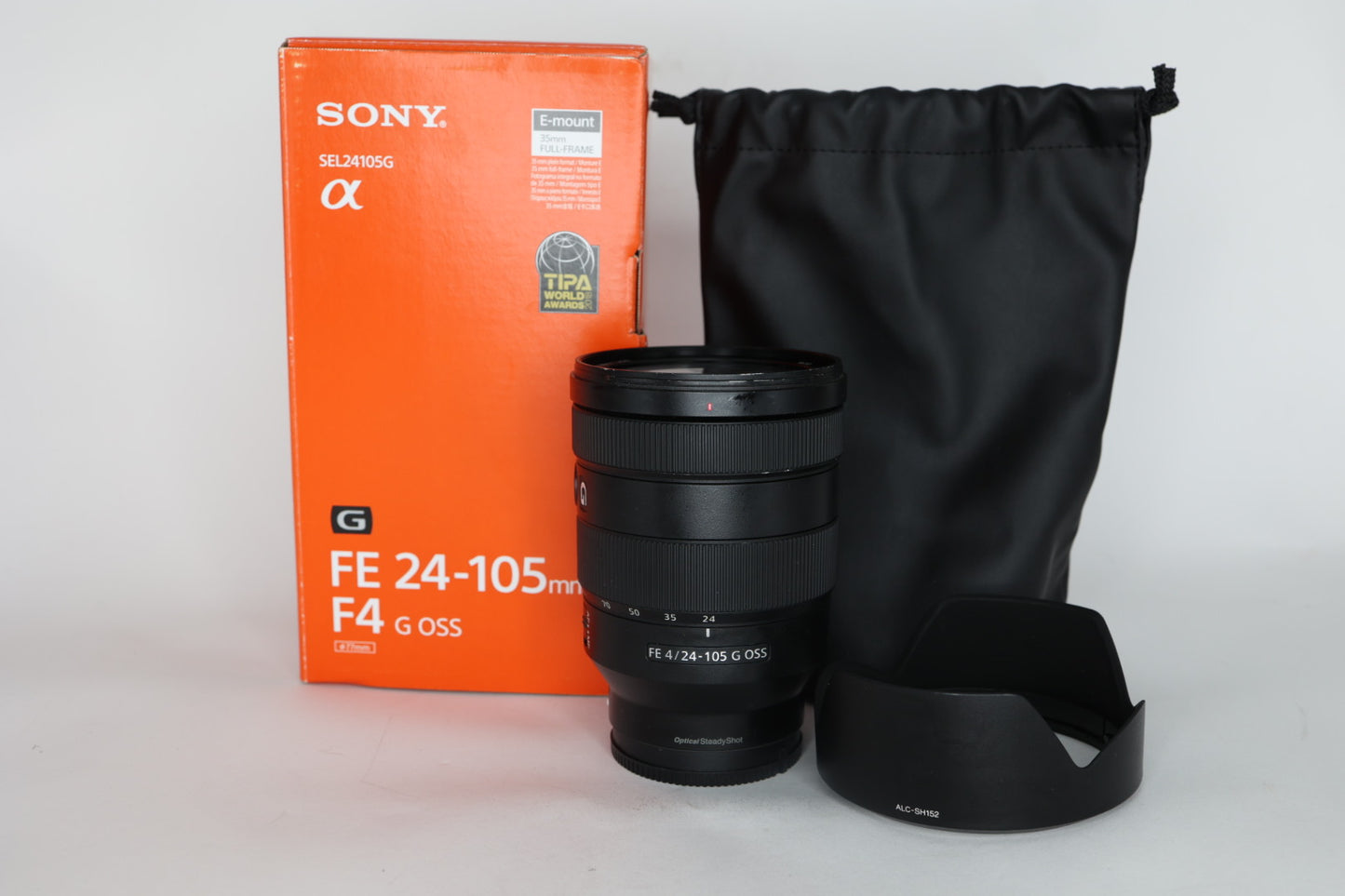 Sony SEL24105G/5823157 FE 24-105mm f/4 G OSS Lens, Used