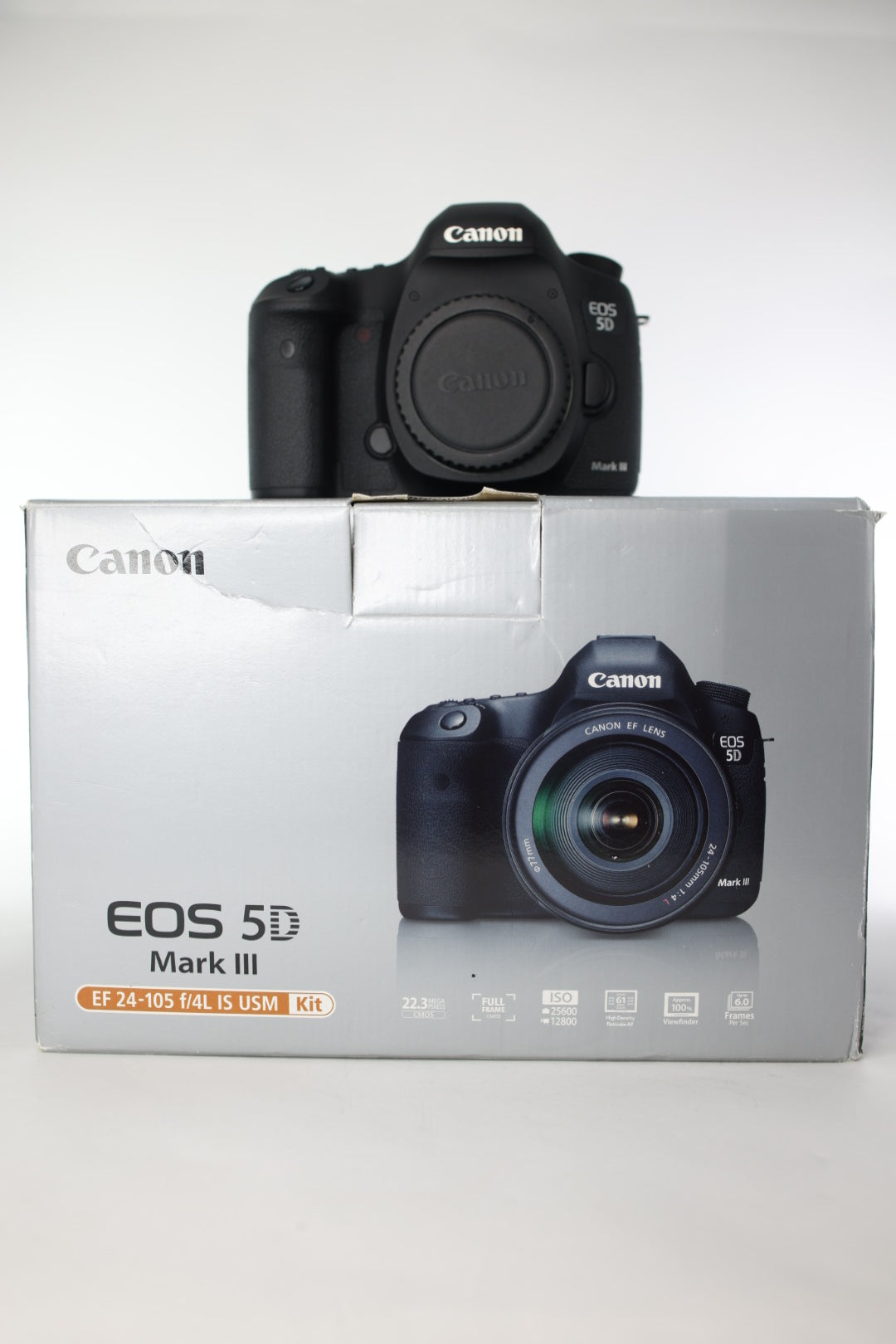 Canon EOS5DMIII/24105/00880 EOS 5D Mark III, EF 24-105mm f/4L USM, Used