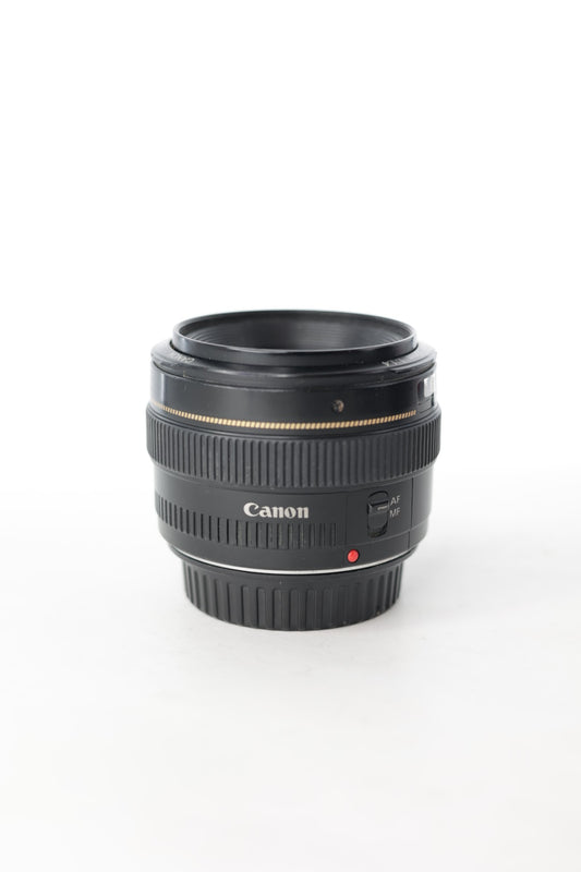 Canon EF50/1.4/76537 EF 50mm f/1.4 USM, Used (For Parts)
