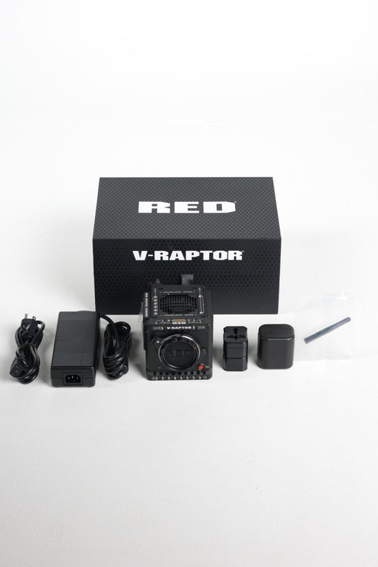 Red V-Raptor 8K VV DSMC3 Camera, Body Only (Canon RF, Black), Used
