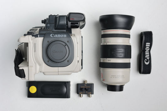 Canon L1/8120/00607 Camcorder + 8-120mm Lens, Used