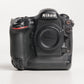 Nikon D4/44904 D4 DSLR Camera, Body Only, Used