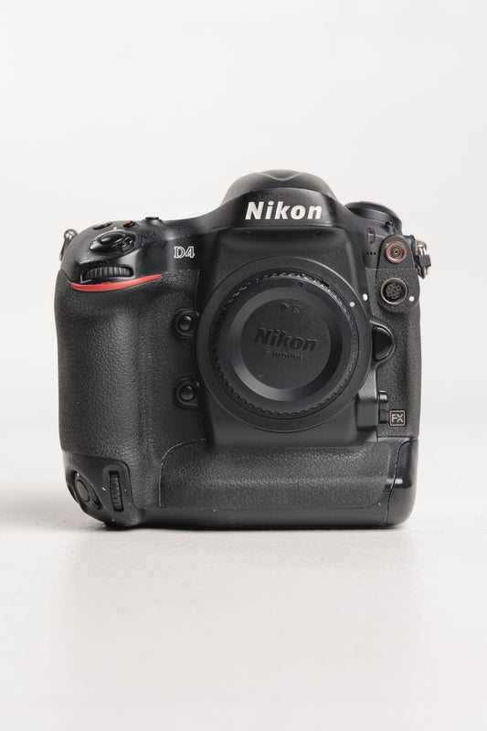 Nikon D4/44904 D4 DSLR Camera, Body Only, Used