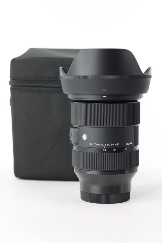Sigma 2470DGDN/2.8S/48267 24-70mm F/2.8 DG DN Art F/Sony E, Ø82, Used