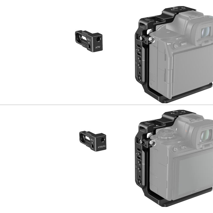 SmallRig Half Camera Cage for Sony a1 and Select a7 Models (3639), Open Box