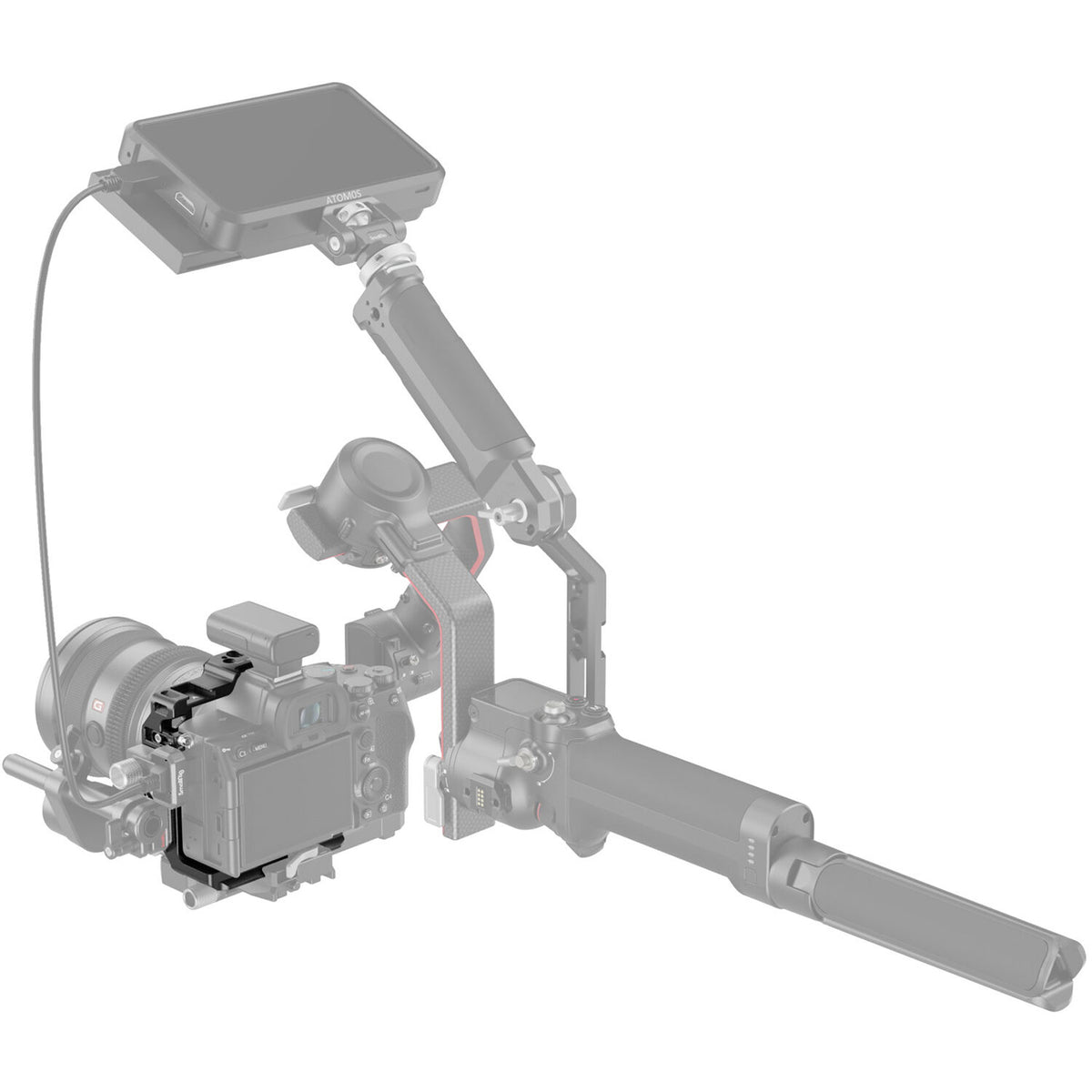 SmallRig Half Camera Cage for Sony a1 and Select a7 Models (3639), Open Box