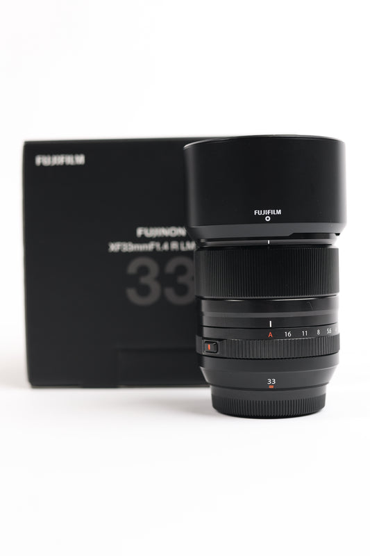 Fujifilm XF33/1.4/B/00037 XF 33mm f/1.4 R LM WR, Used