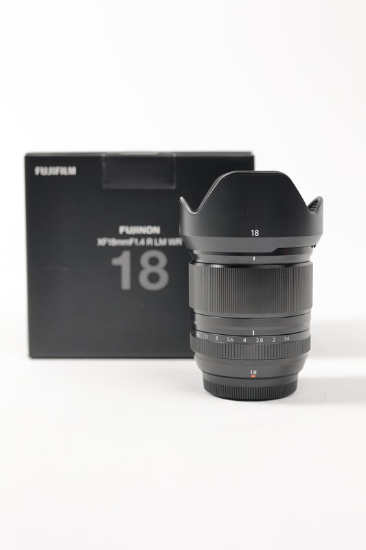 Fujifilm XF18/1.4/00934 XF 18mm f/1.4 R LM WR, Used