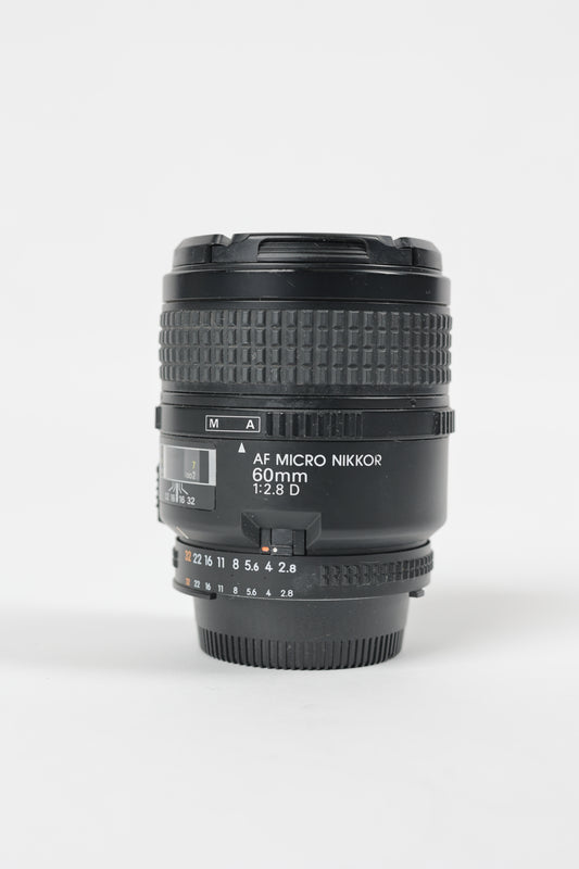 Nikon AF60/2.8D/55282 AF Micro Nikkor 60mm f/2.8D, Used