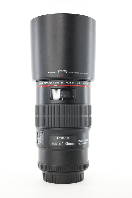 Canon EF10028LMIS/01010 EF 100mm f/2.8L Macro IS USM, Used