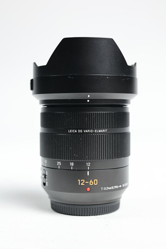 Panasonic HES12060/01392 DG Vario-Elmarit 12-60mm f/2.8-4 ASPH Power O.I.S. Lens, Used