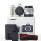 Canon M50IIW/1545/03309 EOS M50 Mark II + 15-45mm Lens, White, Used