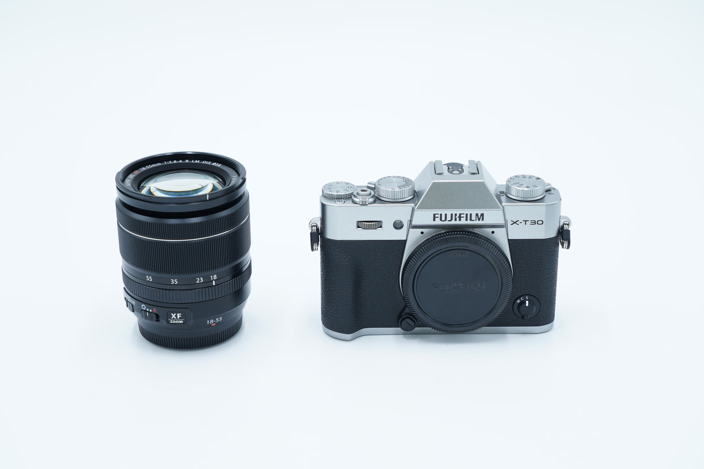 Fujifilm XT30II/1855/S/11451, XT30 II XF 18-55mm f/2.8-4 R Lens Silver, Used