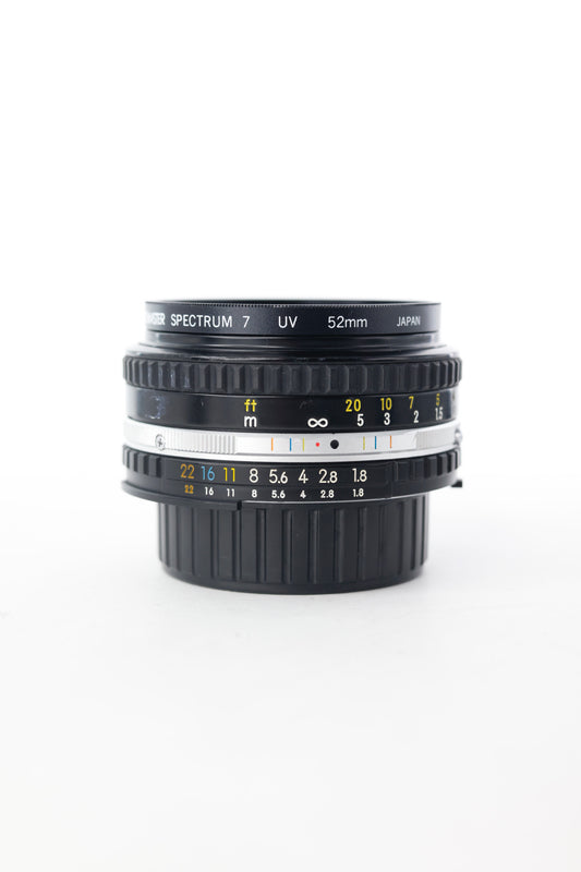 Nikon AIS50/1.8/13508 50mm f/1.8 E Series, Used