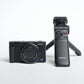 Sony ZV1/B/6507433 DCZV1 Camera + GPVPT2BT Wireless Shooting Grip, Black, Used