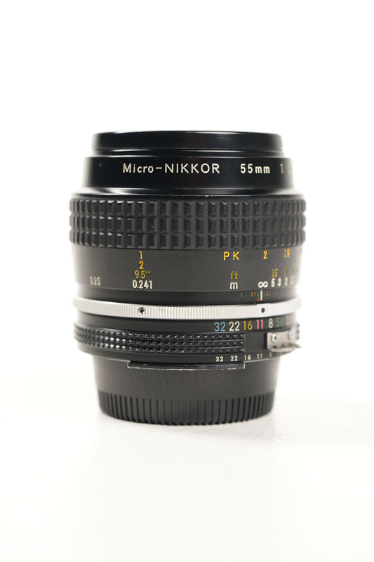 Nikon AIS55/3.5/33740 AIS 55mm f/3.5 Lens, Used