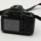 Canon EOSREBELT7/DUALLENS/25199 Rebel T7, EF-S 18-55mm f/4-5.6 IS STM + EF 75-300mm f/4-5.6 III, Used