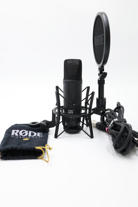 Rode NT1 Kit 1'' Cardioid Condenser Microphone, Used