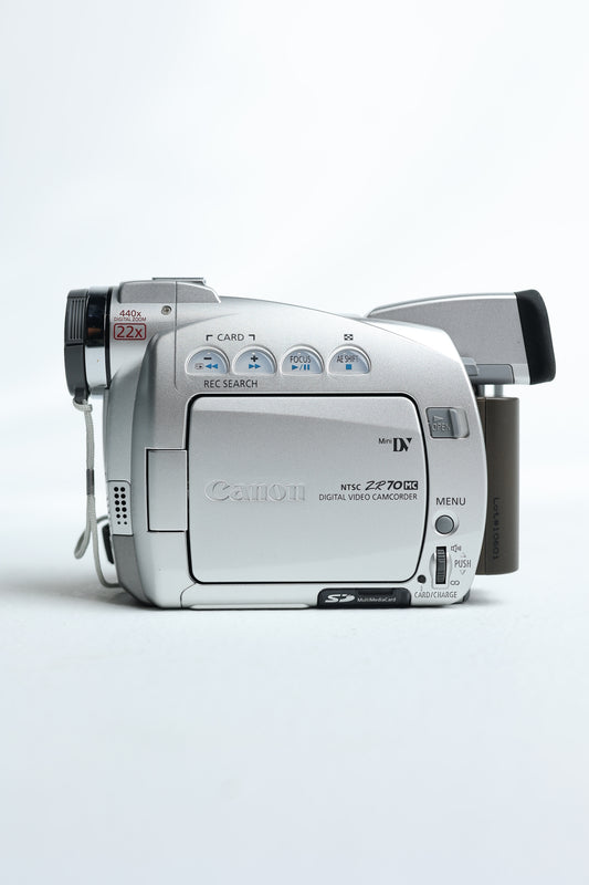 Canon ZR70MC/43731 MiniDV Camcorder, Used (For Parts)