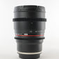 Rokinon 85T1.5/A0410 85mm T1.5 Cine AS IF UMC Lens F/Sony, Used
