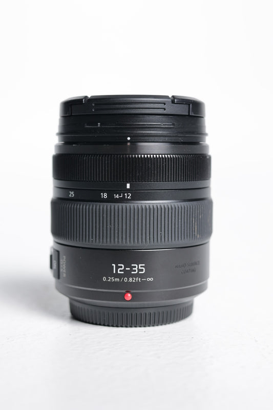 Panasonic HHSA12035/01859 G X Vario 12-35mm f/2.8 ASPH Power O.I.S. Lens, Used