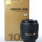 Nikon AFS105/1.4EED/15470 AF-S 105mm f/1.4E ED, Used