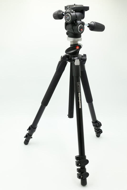 Manfrotto 190XPROB Aluminum Tripod w/804RC2 3-Way Head, Used