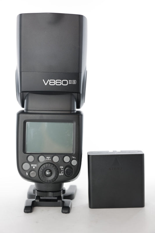Godox V860IIS/6E27J TTL Li-Ion Flash F/Sony, Used
