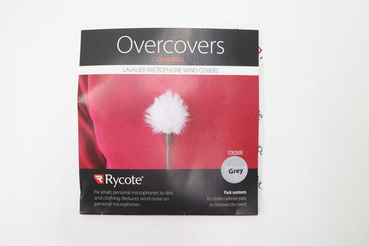 Rycote Overcovers 6-Pack, 29 Stickies Black, Used
