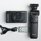 Sony ZV1/B/6507433 DCZV1 Camera + GPVPT2BT Wireless Shooting Grip, Black, Used