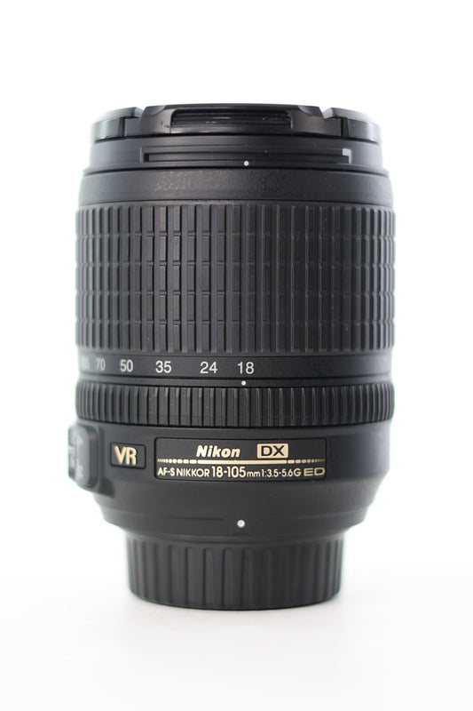 Nikon AFS18105GEDVR/24713 AF-S DX 18-105mm f/3.5-5.6G ED VR, Used