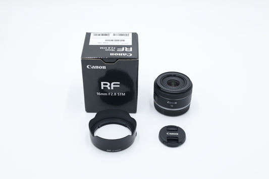 Canon RF16/2.8/01512 RF 16mm f/2.8 STM, Used