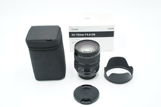 Sigma 2470/2.8C/94055 24-70mm f/2.8 DG OS HSM ART F/Canon, Used