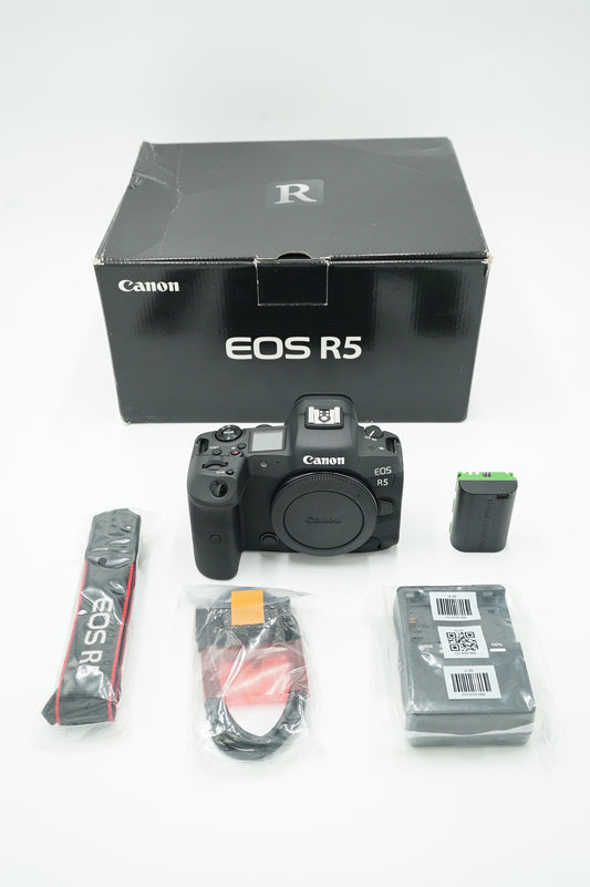 Canon EOSR5/00216 R5 Mirrorless Digital Camera, Body Only, Used