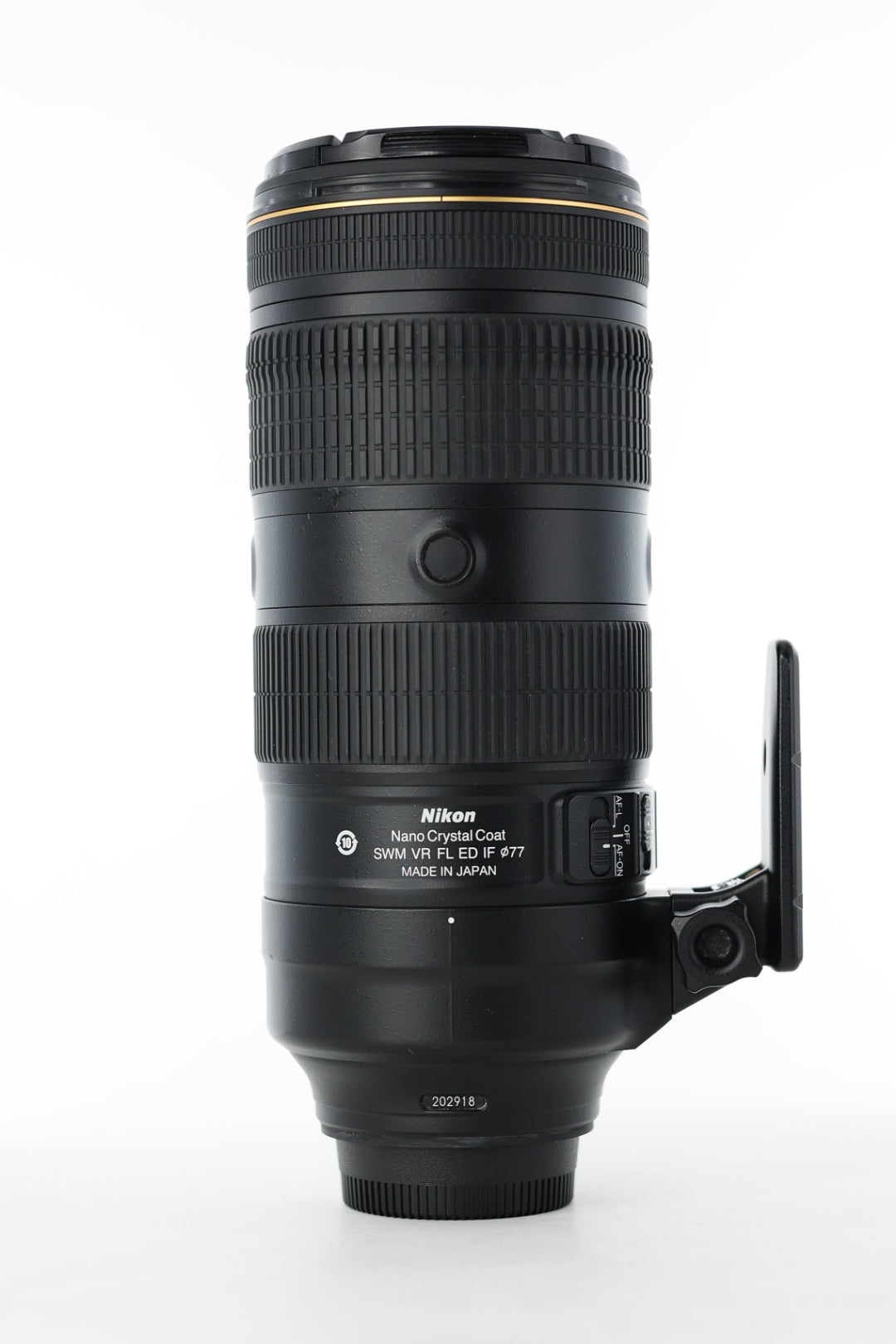 Nikon AFS70200/2.8EFLEDVR/02918 AF-S NIKKOR 70-200mm f/2.8E FL ED VR, Used