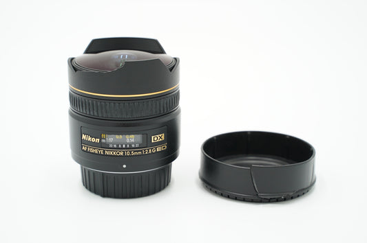 Nikon AF10.5/2.8GED/13935 AF 10.5mm f/2.8G ED Fisheye, Used (For Parts)