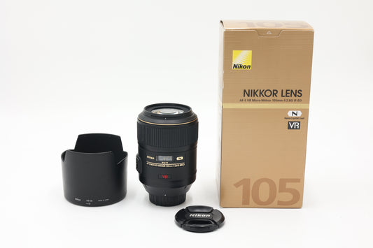 Nikon AFS105/2.8G/04643 AF-S VR Micro-Nikkor 105mm f/2.8G IF-ED, Used