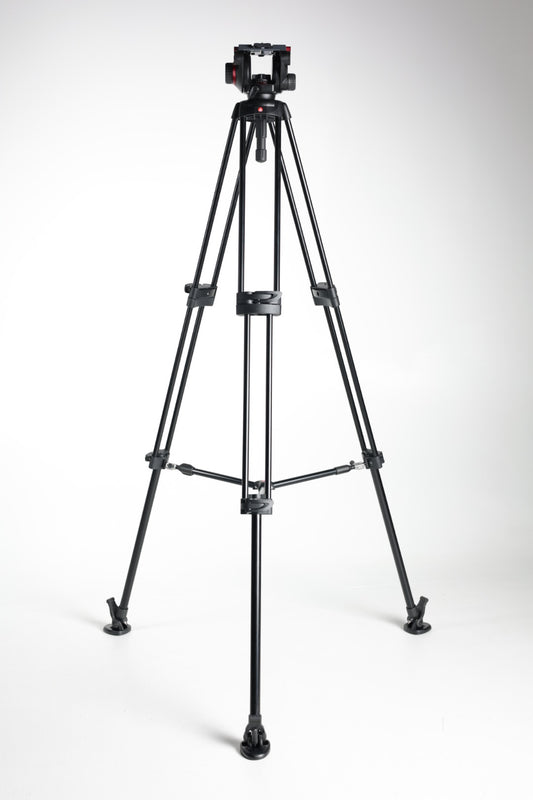 Manfrotto 546B/504HD Tripod + Ball Head, Used
