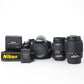 Nikon D3200/DUALLENS/81523 D3200 + AF-S 18-55mm f/3.5-5.6G ED II + AF-S 55-200mm f/4-5.6G ED, Used