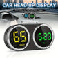 Ouyaaqii GPS Heads Up Display for Cars-Universal Digital Dashboard Speedometer with MPH/KMH Mode V15, HUD Display Car