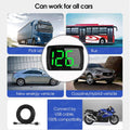 VJOYCAR Digital Speedometer HUD GPS Head Up Display Model: V03 for Cars W/USB Cable Plug & Play - AVC photo video store