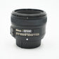 Nikon AFS50/1.8G/69409 AF-S NIKKOR 50mm f/1.8G, Used