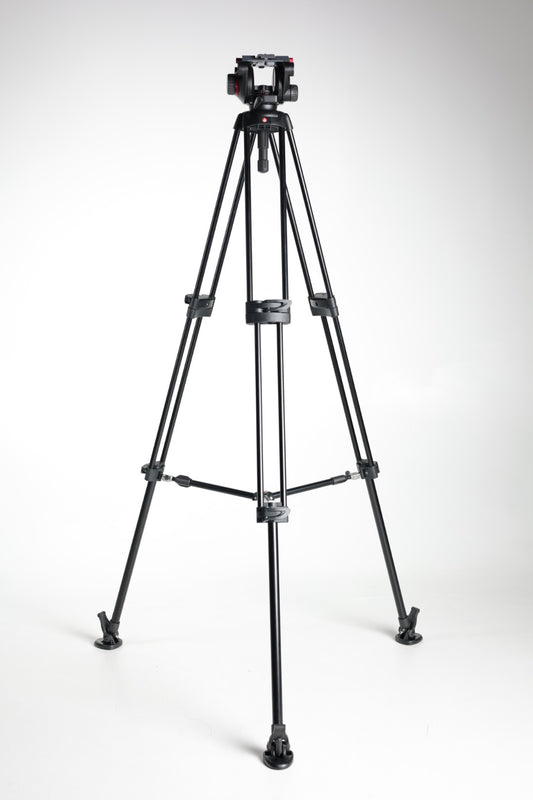 Manfrotto 546B/504HD Tripod + Ball Head, Used