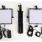 GVM 520LS-B Bi-Color LED Video Light (2 lights & 1 Stand), Used