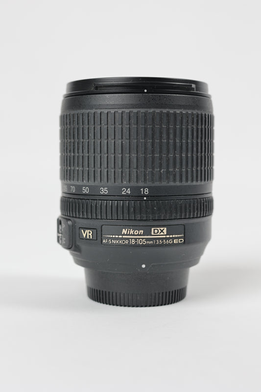 Nikon AFS18105GEDVR/13797 AF-S DX 18-105mm f/3.5-5.6G ED VR, Used