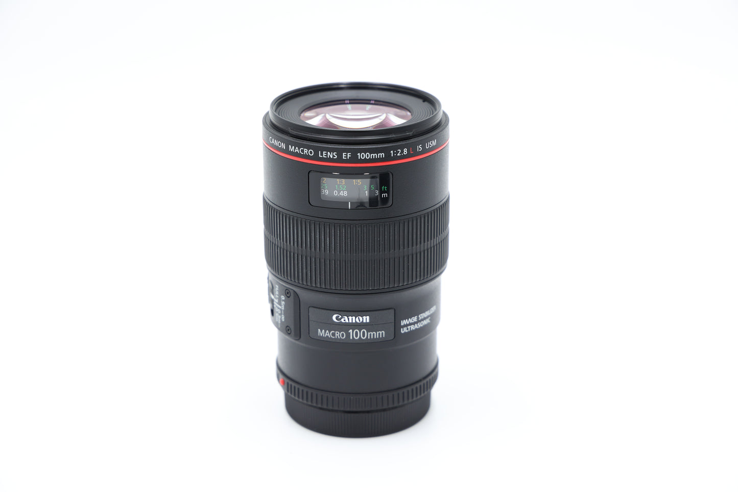 Canon EF10028LMIS/23686 EF 100mm f/2.8L Macro IS USM, Used