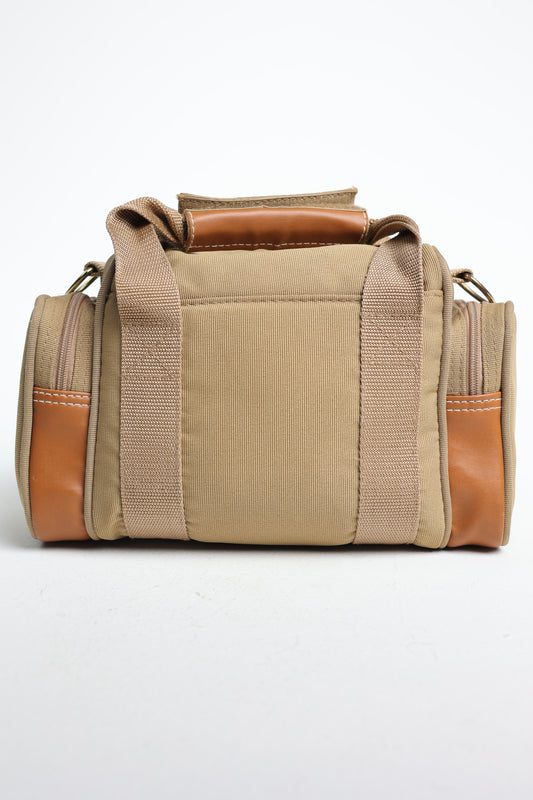 MacGregor Medium Shoulder Bag, Tan Canvas, Used